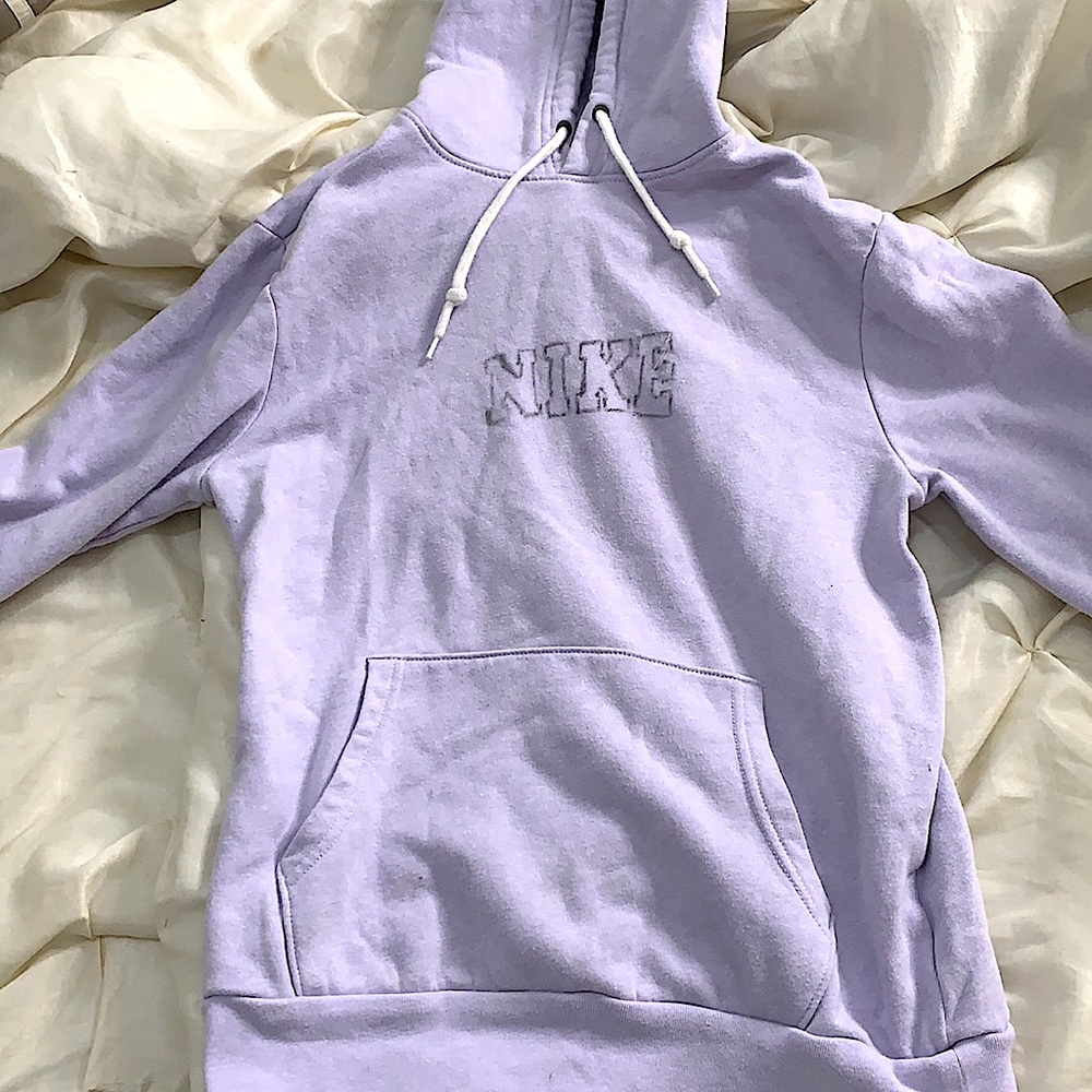 purple hoodie